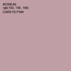 #C09EA6 - Careys Pink Color Image